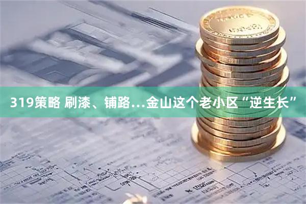 319策略 刷漆、铺路…金山这个老小区“逆生长”