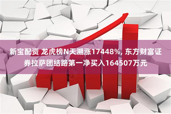 新宝配资 龙虎榜N天溯涨17448%, 东方财富证券拉萨团结路第一净买入164507万元