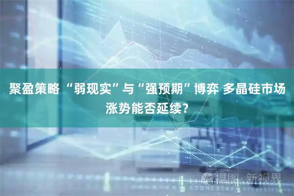 聚盈策略 “弱现实”与“强预期”博弈 多晶硅市场涨势能否延续？